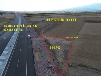 ✔Korkuteli Yeltende Bucak Yolu Kenarı İlanda
