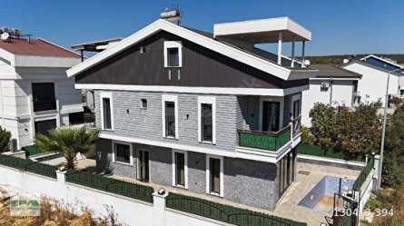 DİDİM EFELERDE BÖLGENİN EN UYGUN TAM MÜSTAKİL 4+1 HAVUZLU EŞYALI VİLLASI