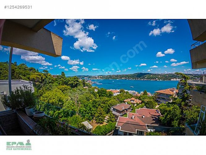 KURUÇEŞMEDE KAPANMAZ BOĞAZ MANZARALI, MODERN 3+1 SATILIK DAİRE