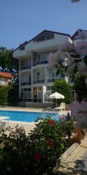 KEMER ASLANBUCAK MAHALLESİNDE SATILIK 1+1 DUBLEX DAİRE HAVUZLU SİTE İÇİNDE