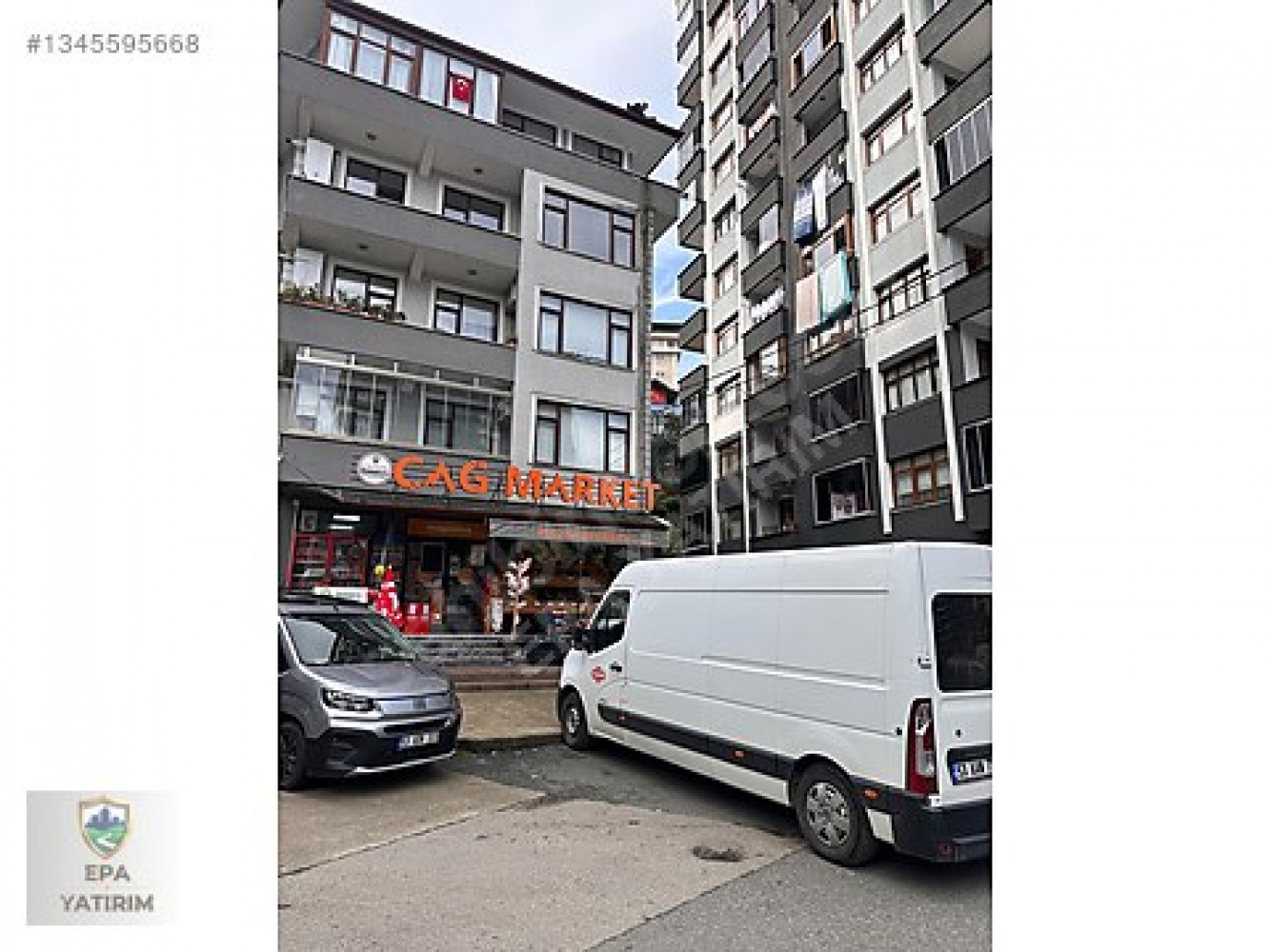 Rize Merkezde Kiralık 2+1 İçi Yapılı Daire - Kale Mah.