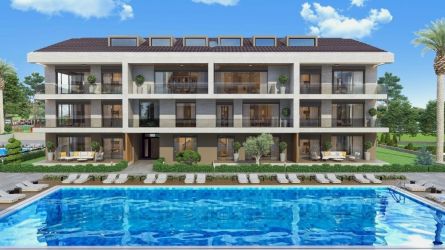 Marmaris Sitelerde denize yakın satılık sıfır lüks daire