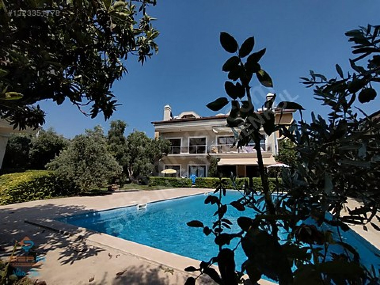Marmaris Camiavlu Havuzlu Bahçeli Nezih Sitede Kiralık Dubleks