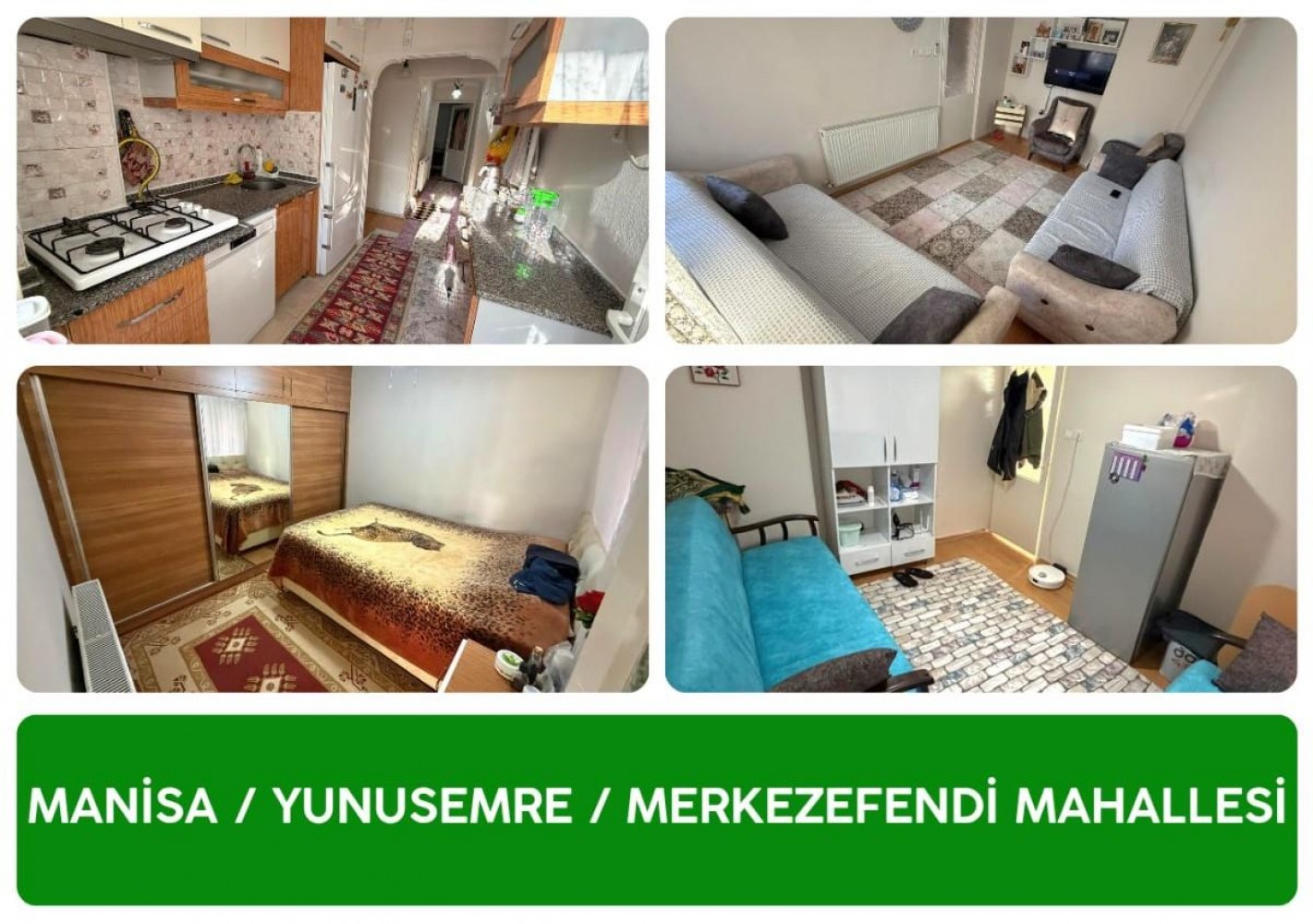 Manisa Yunusemre Merkezefendi Hastane Civarı 2+1 Arakat Daire