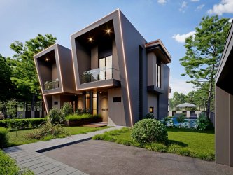 LİNA GAYRİMENKULDEN DAVUTLARDA %40 PEŞİNAT İLE 3+1 ÖZEL HAVUZLU VİLLALAR