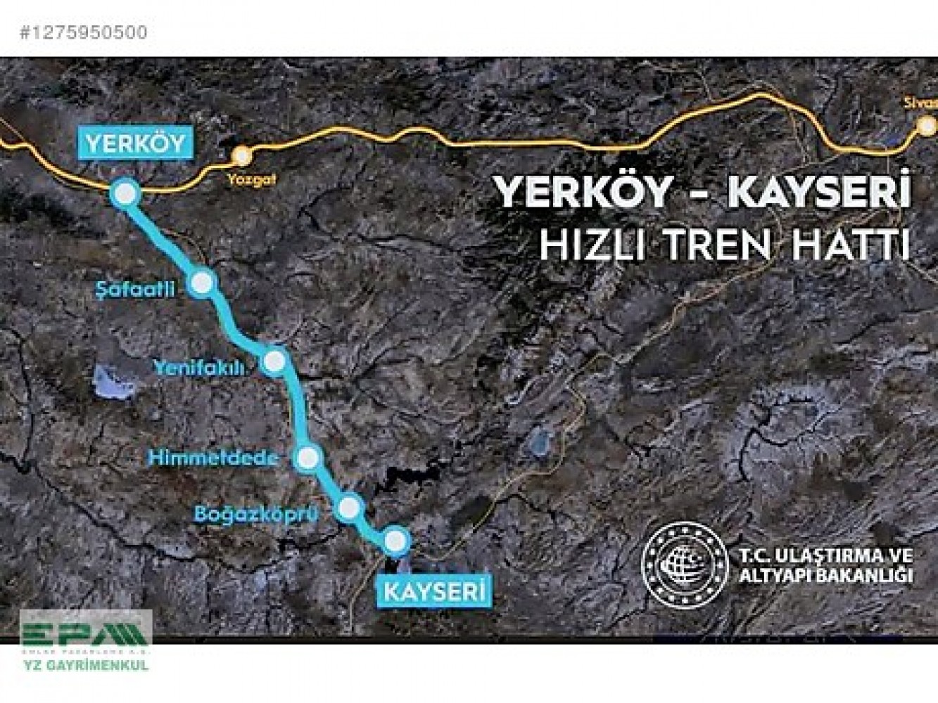 HİMMETDEDE 5086 m TURİZM OTEL ARSASI