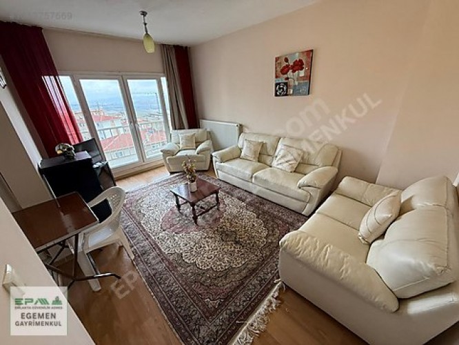 YAPRACIK 7.BÖLGEDE ABONELİKLERİ AÇIK 2+1 EŞYALI KİRALIK DAİRE