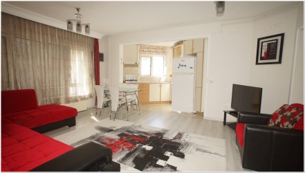 BEYLİKDÜZÜ BİZİMKENT TE METROBÜSE ÇOK YAKIN MİBİLYALI D TİPİ 1+1 KİRALIK DAİRE