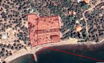 AYVACIK  BADEMLİ SAHİLİNDE RIHTIMLI  KÖŞK MALİKHANE İMARLI ARSA