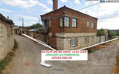 Çanakkale, Bayramiç, Yahşeli Köyü içi 490 m2 arsalı Müstakil ev ve Dam