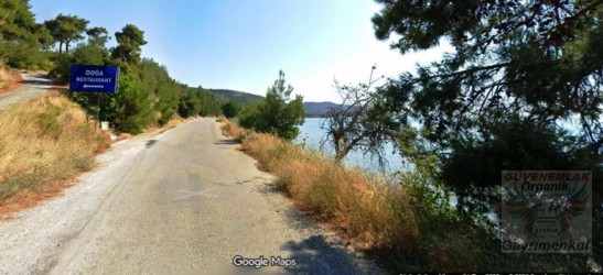 ÇANAKKALE Merkez Karanlık limanda Denize ve Yola sıfır  satılık arsa