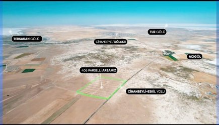 KONYA CİHANBEYLİ GÖLYAZI DEMİR MAH 235m2 SATILIK ARSA