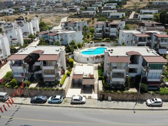 SATILIK DAİRE - BODRUM TURGUTREİS MERKEZDE DENİZE MANZARALI 2+1 DAİRE - REF- 3241