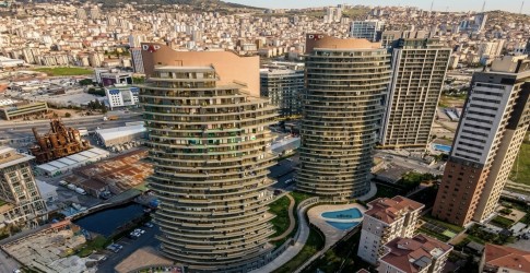 Seeworld Dap Teras Kule Dekorlu 60m2 Satılık Kartal