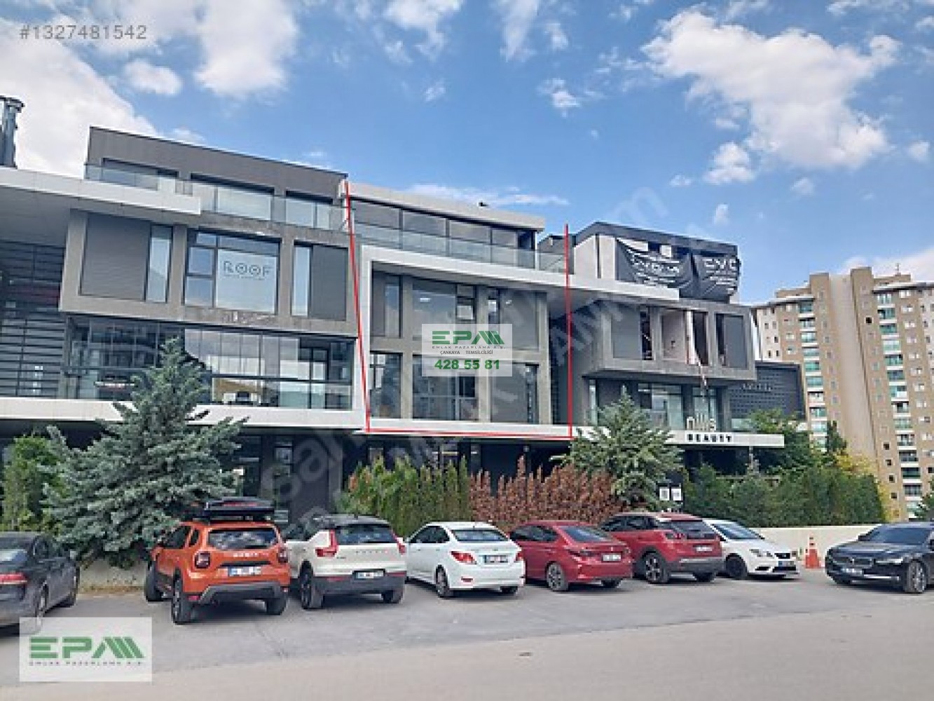 BEYTEPE MİRA OFİSTETE YATAY MİMARİDE LÜKS 300 m² DUBLKES OFİS