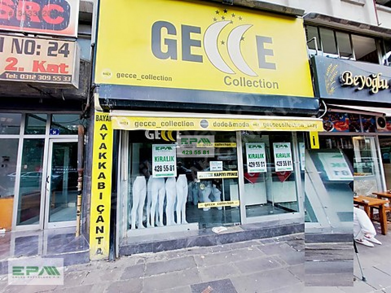 ULUS ÇANKIRI CADDESİNDE 300m2 KİRALIK 4 KATLI İŞ YERİ