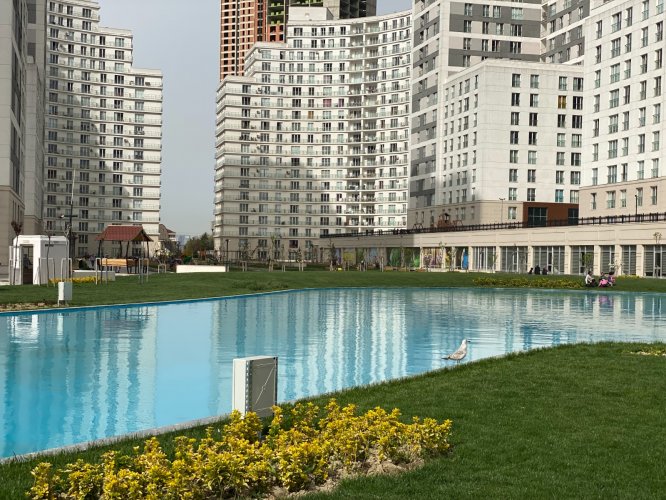 KRİSTALŞEHİR METROBÜSE KOMŞU 3+1 PEYZAJ CEPHE SATILIK DAİRE