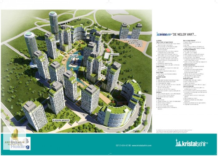 KRİSTALŞEHİR METROBÜSE KOMŞU 3+1 SATILIK DAİRE