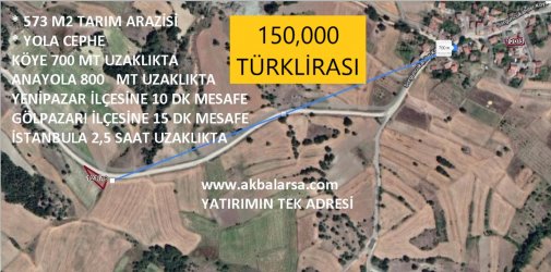 BİLECİK-YENİPAZAR KÖY YOLUNA CEPHE 573 M2 TARLA TİNY HOUSE İLE DOĞA İLE UYUM İÇİNDE EŞSİZ BİR YAŞAM DENEYİM EDİNİN. HAYELLERİNİZİ KISITLAMAYIN