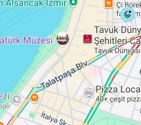 Alsancak Talatpaşa Blvda Tercih Edilen Lokasyonda Satılık Dükkan