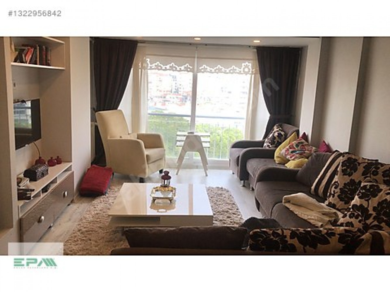 Deniz ve Park Manzaralı, Önü Açık, Ferah 3+1 Ara Kat Daire