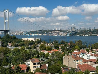 Beylerbeyi Yağcılar Sitesi`nde Boğaz Manzaralı 3+1 Kiralık Daire