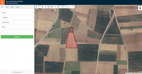 BURSA YENİŞEHİR BARCINDA ÇİFTLİK, DEPOLAMA, ÜRETİM TESİSİNE UYGUN 12433 M2 SATILIK ARSA TROYKADAN