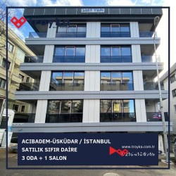 ÜSKÜDAR ACIBADEMDE 3+1 SATILIK DAİRE TROYKADAN