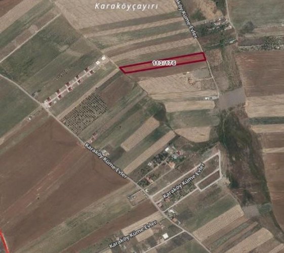 Pursaklar  Çubuk/Karaköy Mevkide 6.317,83 m2, Tek Tapu Tarla