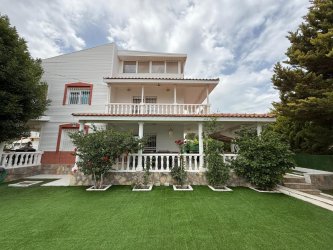 İzmir Karaburun Mordoğan, Deniz Manzaralı, EŞYALI Dubleks Villa