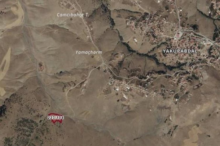 Yakupabdalda 594 m2 Hisseli Tarla