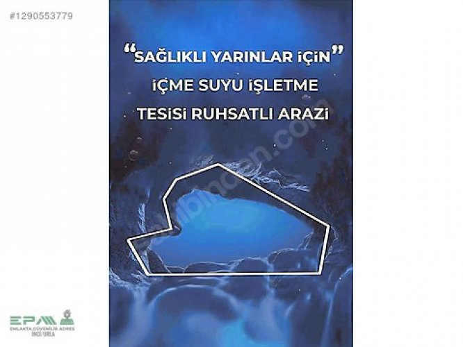 Çeşmede İşletme Ruhsatlı Satılık Su Madeni