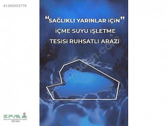 Çeşmede İşletme Ruhsatlı Satılık Su Madeni
