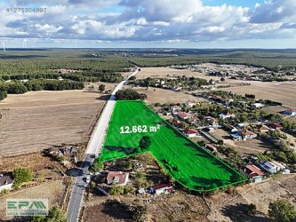 EPA UĞURDAN ÇATALCA HALLAÇLIDA SATILIK 12.662 m² ARSA