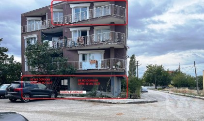 ÇANAKKALE, Barboros Mah.Şekerpınarda 380 m2 kullanımlı depo ve giriş katı dükkan ve alt katları komple bahçe