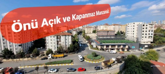 SİTE ÖZELLİKLİ MANZARAYA HAKİM KONUMDA YENİ DAİRE.