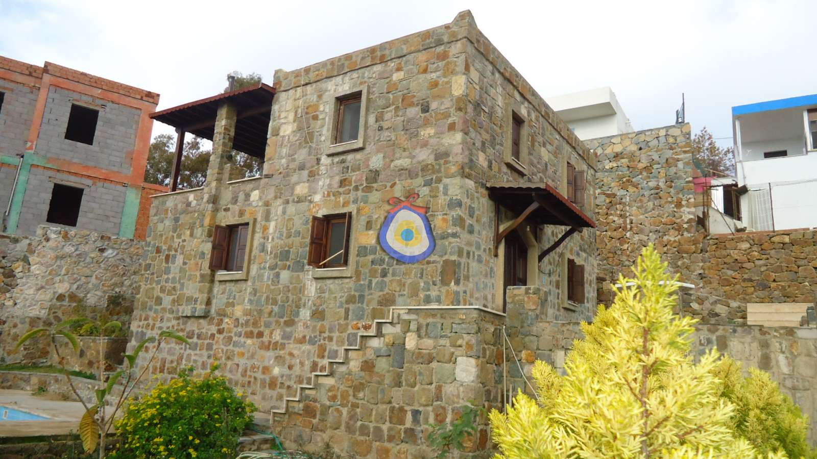 NAZAR EMLAK TAN BODRUM DA SATILIK TAŞ EV REF1348 Satılık Konut Bodrum