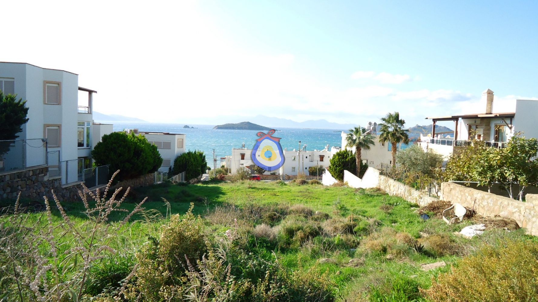 Satilik Arsa Turgutreis Merkezde Deniz Manzarali Imarli Arsa Ref 2158 Satilik Arsa Bodrum Turgutreis