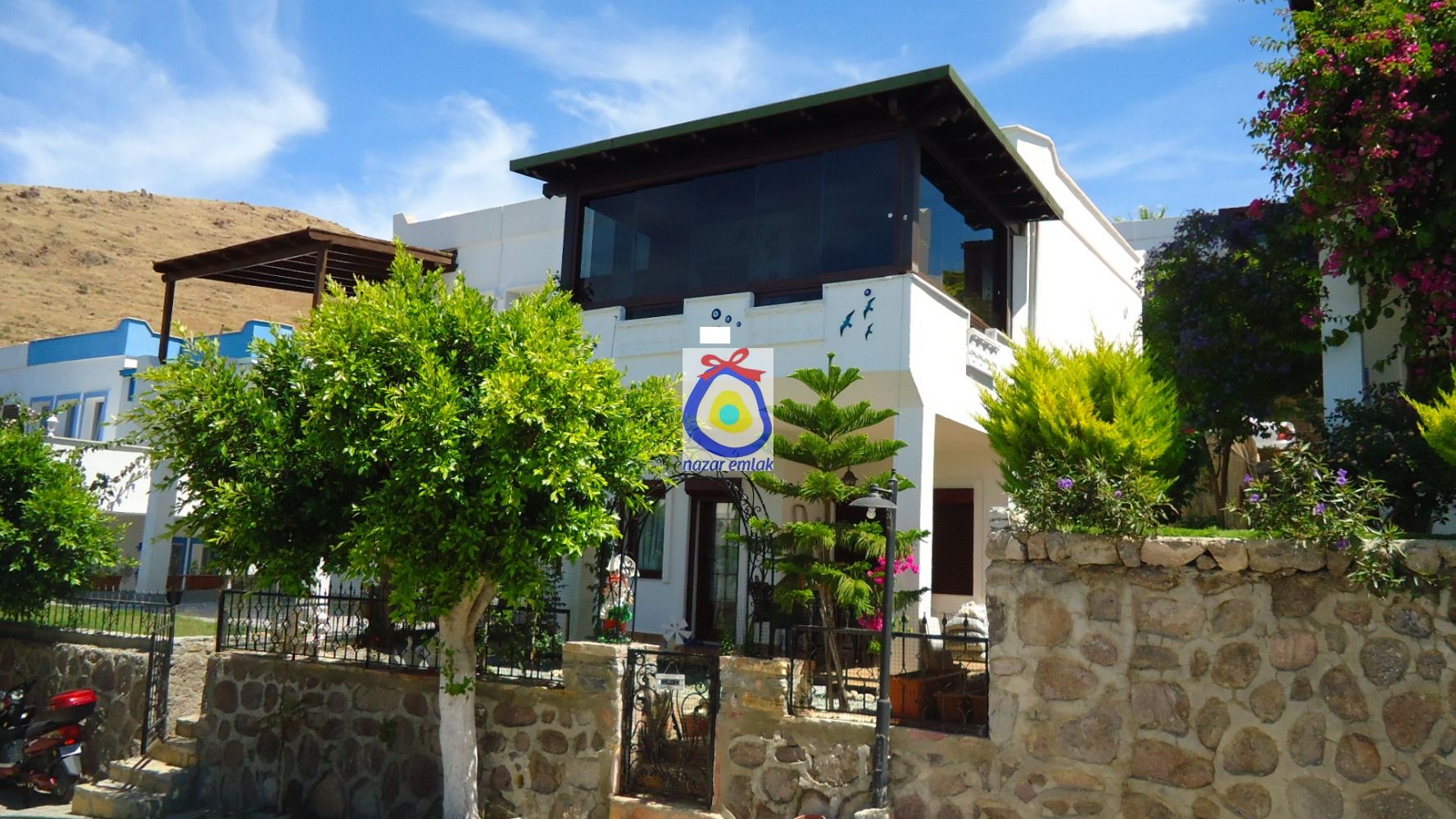 Kiralık Konut Villa NAZAR EMLAK TAN BODRUM AKYARLAR�DA KİRALIK 2+1