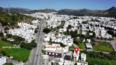 BODRUM TURGUTREİS MERKEZDE KİRALIK  3+1   DAİRE REF-3110
