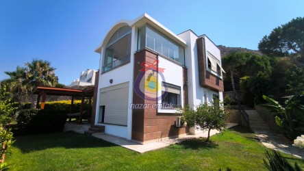 BODRUM TURGUTREİS MUYA SİTESİNDE MEHTEŞEM MANZARALI 4+1 VİLLA