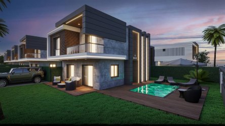 SAHİL SİTELERİNDE PROJEDEN ÖZEL HAVUZLU ASANSÖRLÜ VİLLALAR