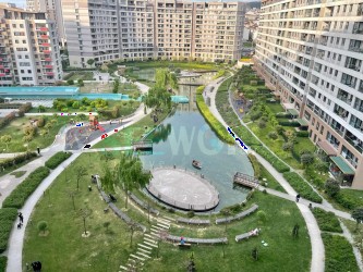 SEEWORLD SİNPAŞ LİVA TURKUAZ ŞEREFİYELİ DEKORLU 1+1 70m2 KİRALIK liva