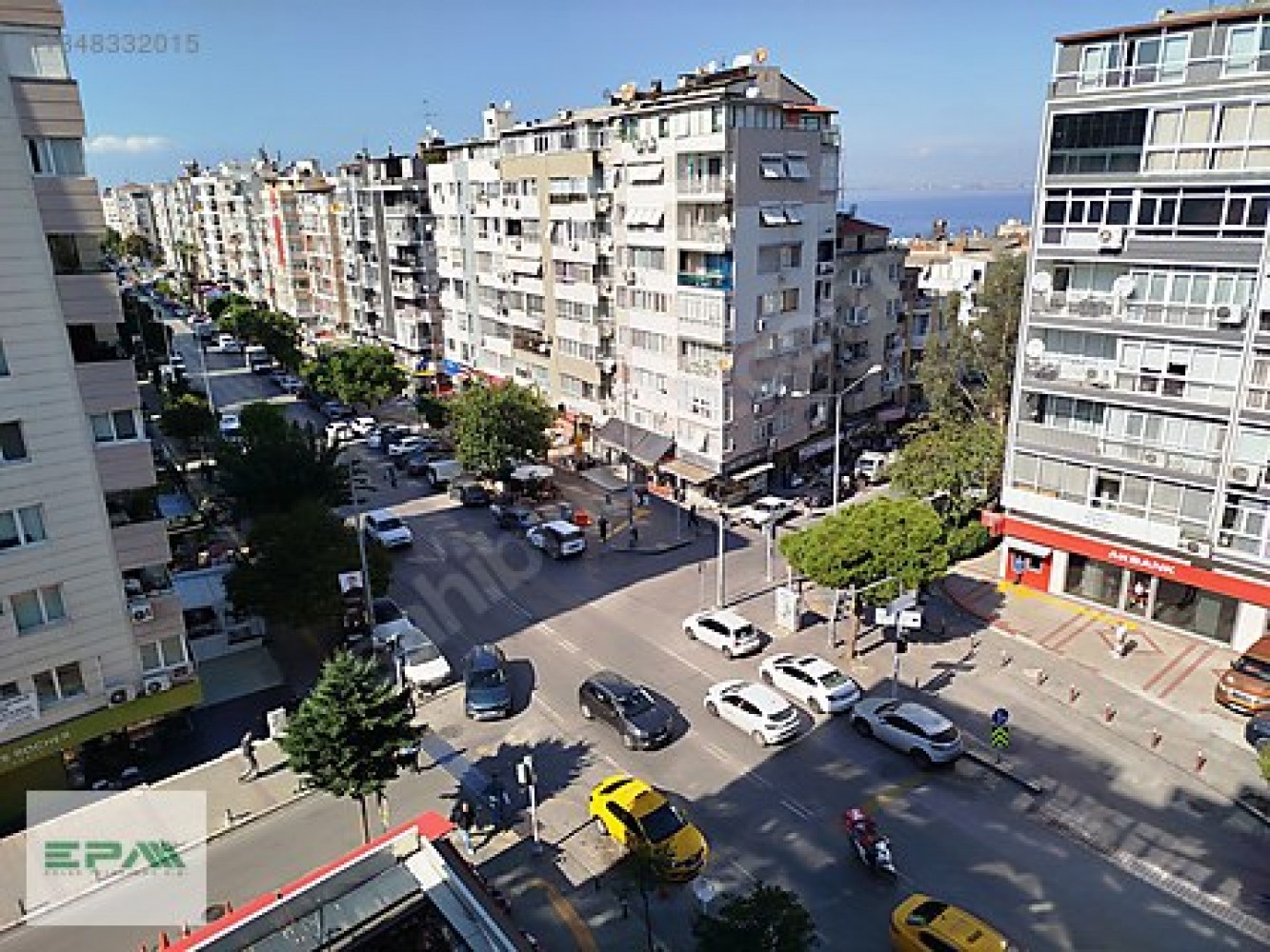 İNÖNÜ CADDESİ DENİZ & ŞEHİR MANZARALI 3+1 124 m2 SATILIK DAİRE