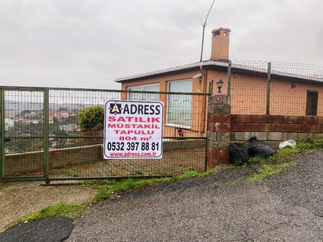 BEYKOZ KARLITEPEDE BOĞAZ MANZARALI 804 M2 MÜSTAKİL TAPU ARSA