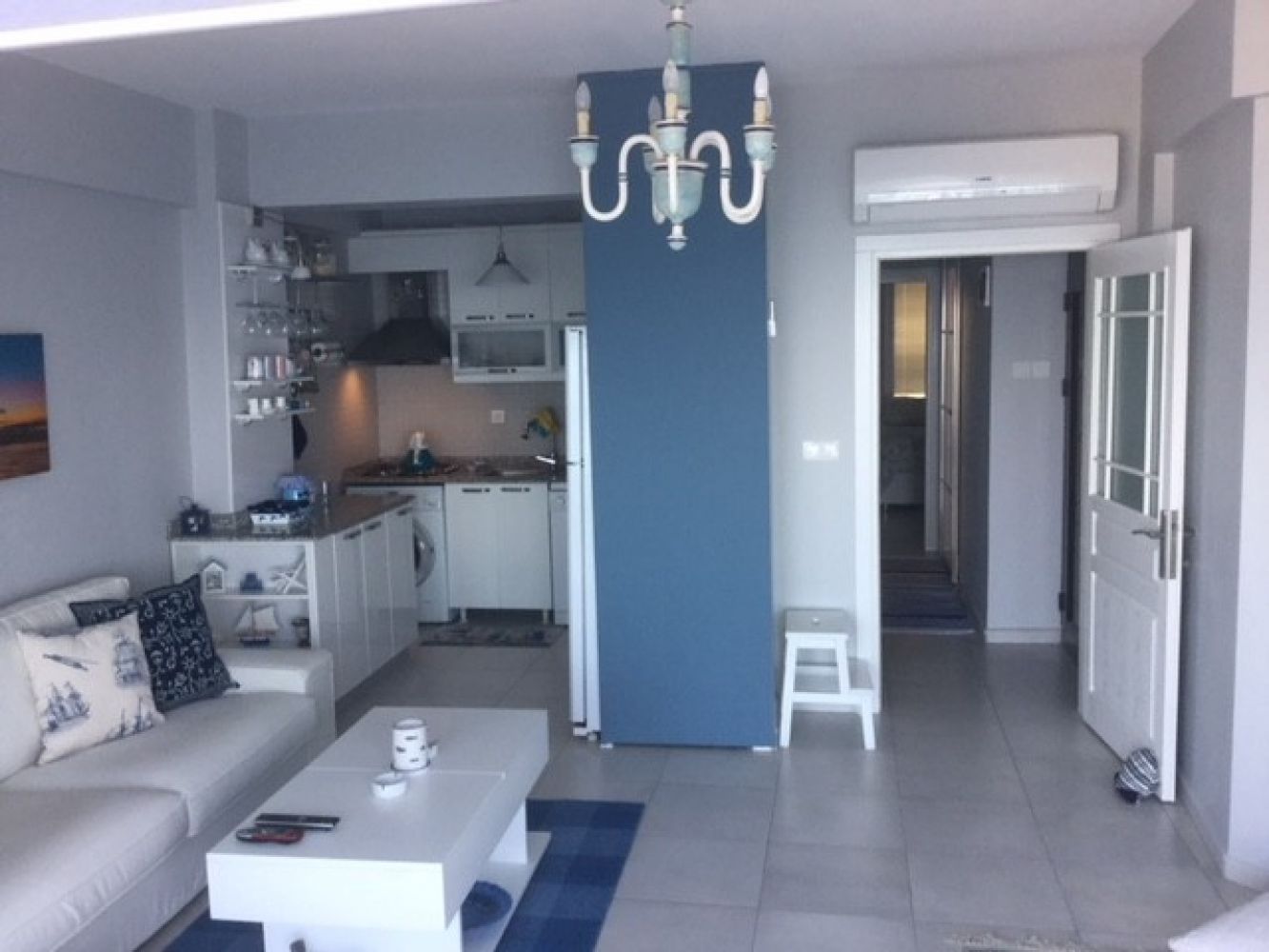 İZMİR DİKİLİ MASRAFSIZ DENİZE SIFIR BALKONLU SATILIK DAİRE Satılık