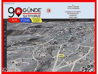 REALTY-ORDUDAN ÇAMBAŞI MERKEZDE YOL KENARI SATILIK 575m² ARSA