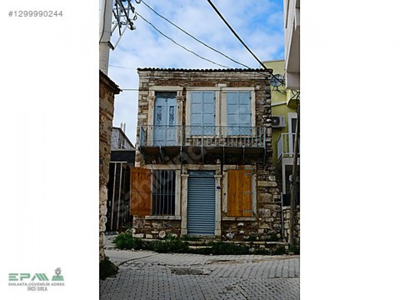 Urla Gülbahçe Tarihi Sarnıçlı Rum Evi